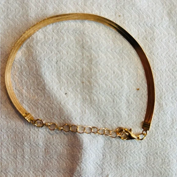 ๐๐๐18 k Italian gold filled Gold plated Chain Bracelet - Picture 2 of 3